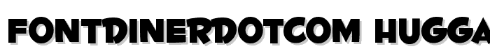 Fontdinerdotcom Huggable font